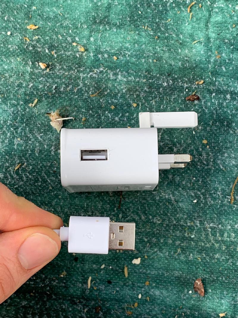 Note that it's powered by a normal USB Type A connection.